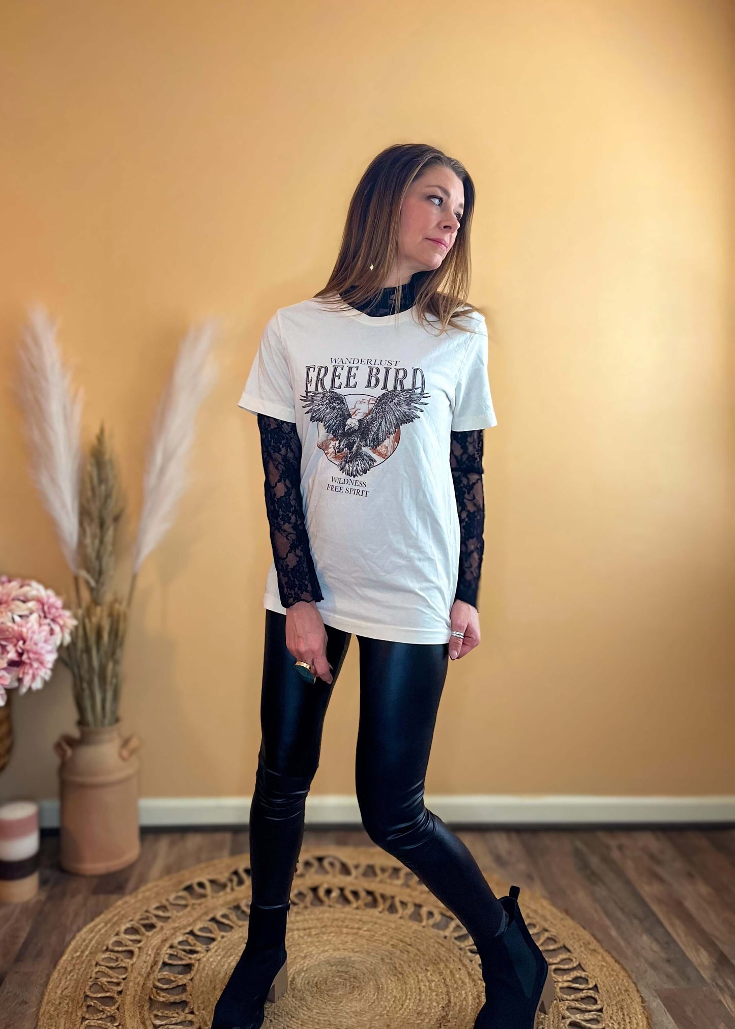 Relaxed fit graphic tee