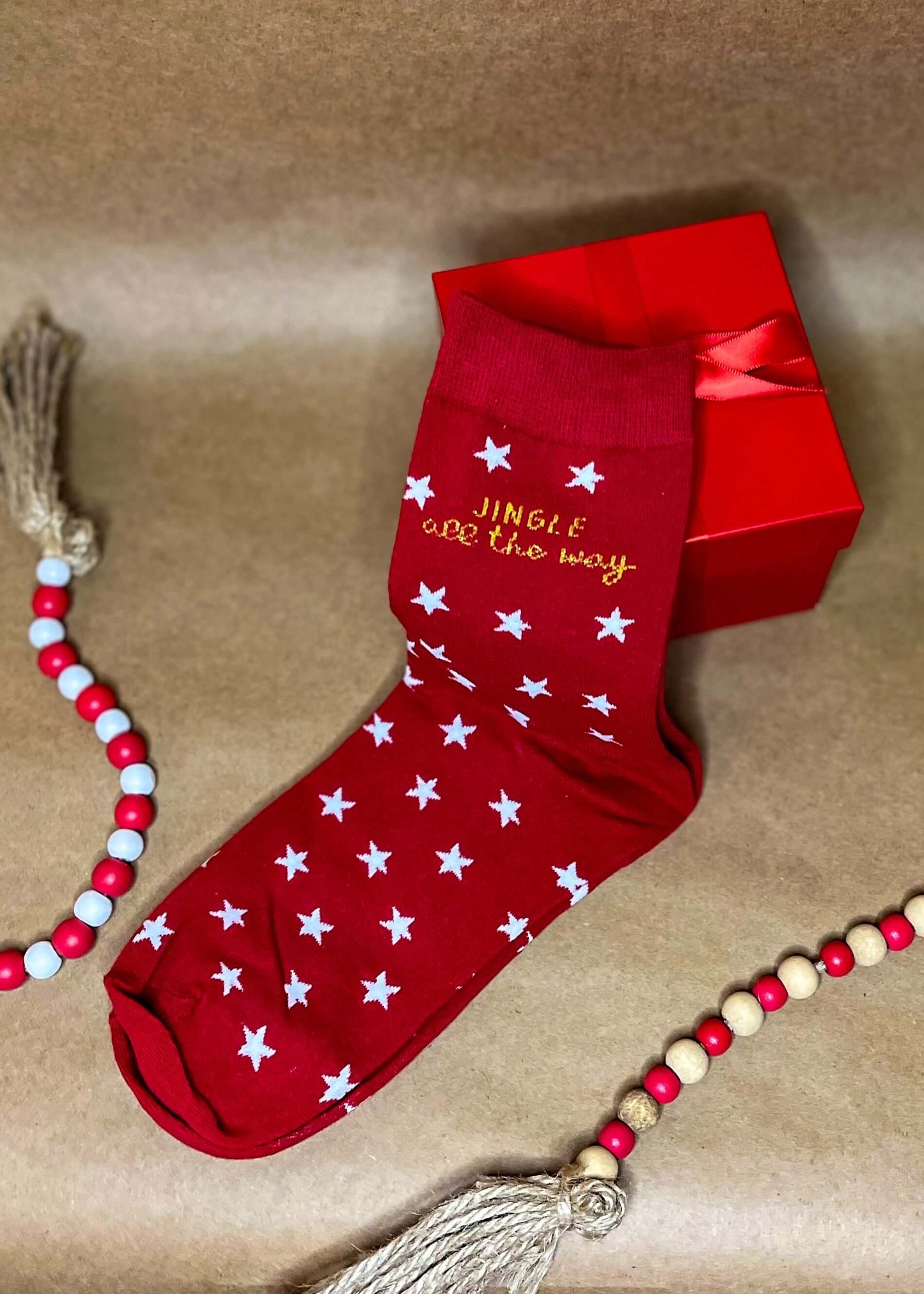 Jingle Bells Holiday Socks