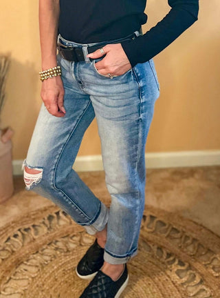 KanCan Remio High Rise Mom Jeans