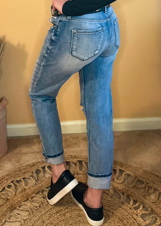 KanCan Remio High Rise Mom Jeans