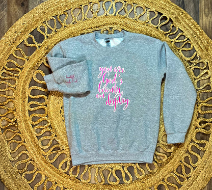 Self love graphic sweatshirt