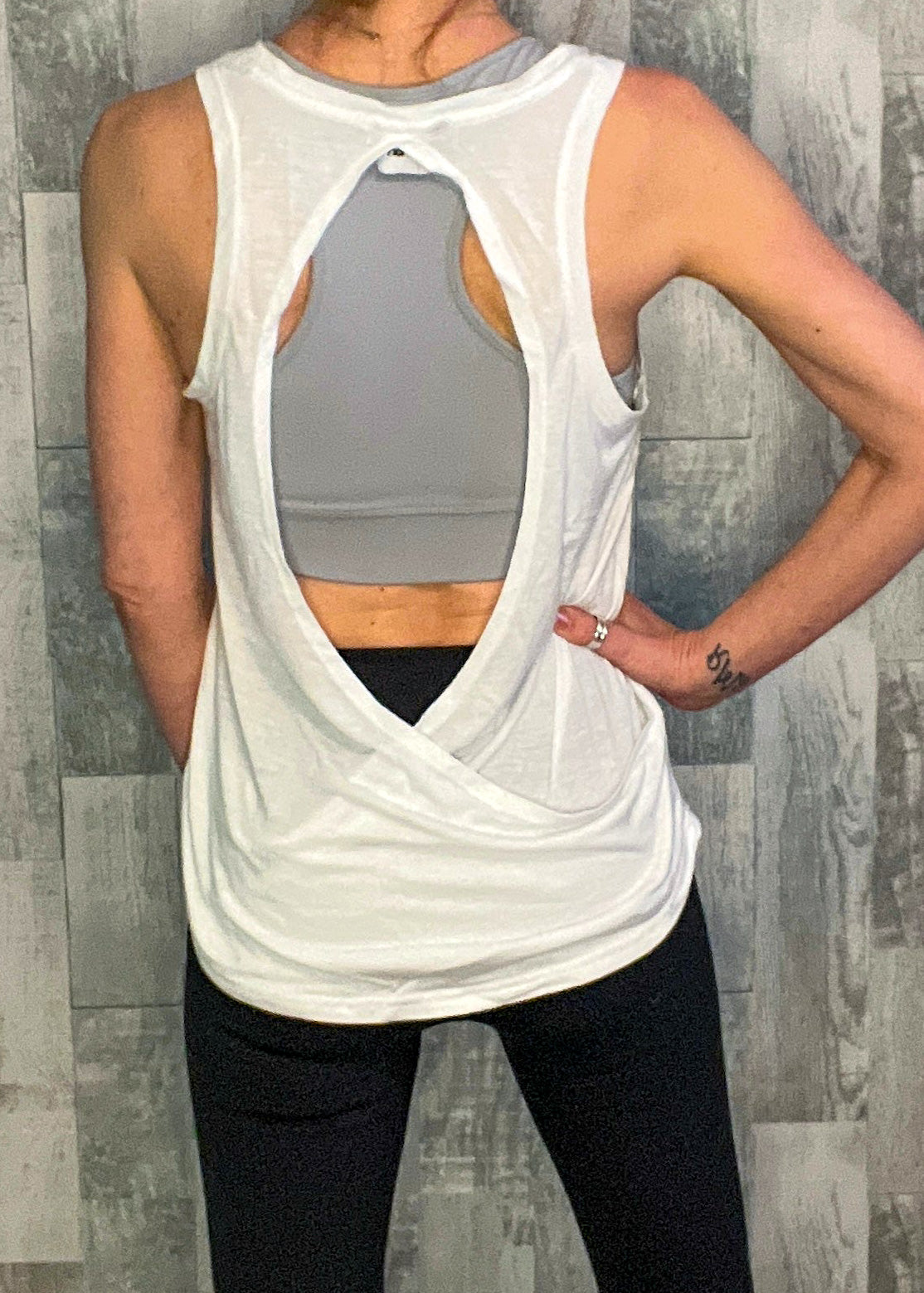 Wide Open Athletic Tank Top