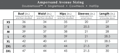 Shirts & Tops Ampersand, Ampersand Avenue, Ampersand Fa La La sweatshirt, ampersand sweatshirts, clothing, double hood, doublehood, hoodie, long & slim fit, Plaid accents, sweater weather, sweatshirt, triple stretch, TTS material, uniquely designed, zippe