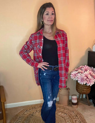 Shirts & Tops clothing, fall fashion, fall flannel, fall tops, long sleeve, long sleeve top, long sleeves, plaid long sleeve top Size: Small, Medium, Large, XL, 2XL, 3XL