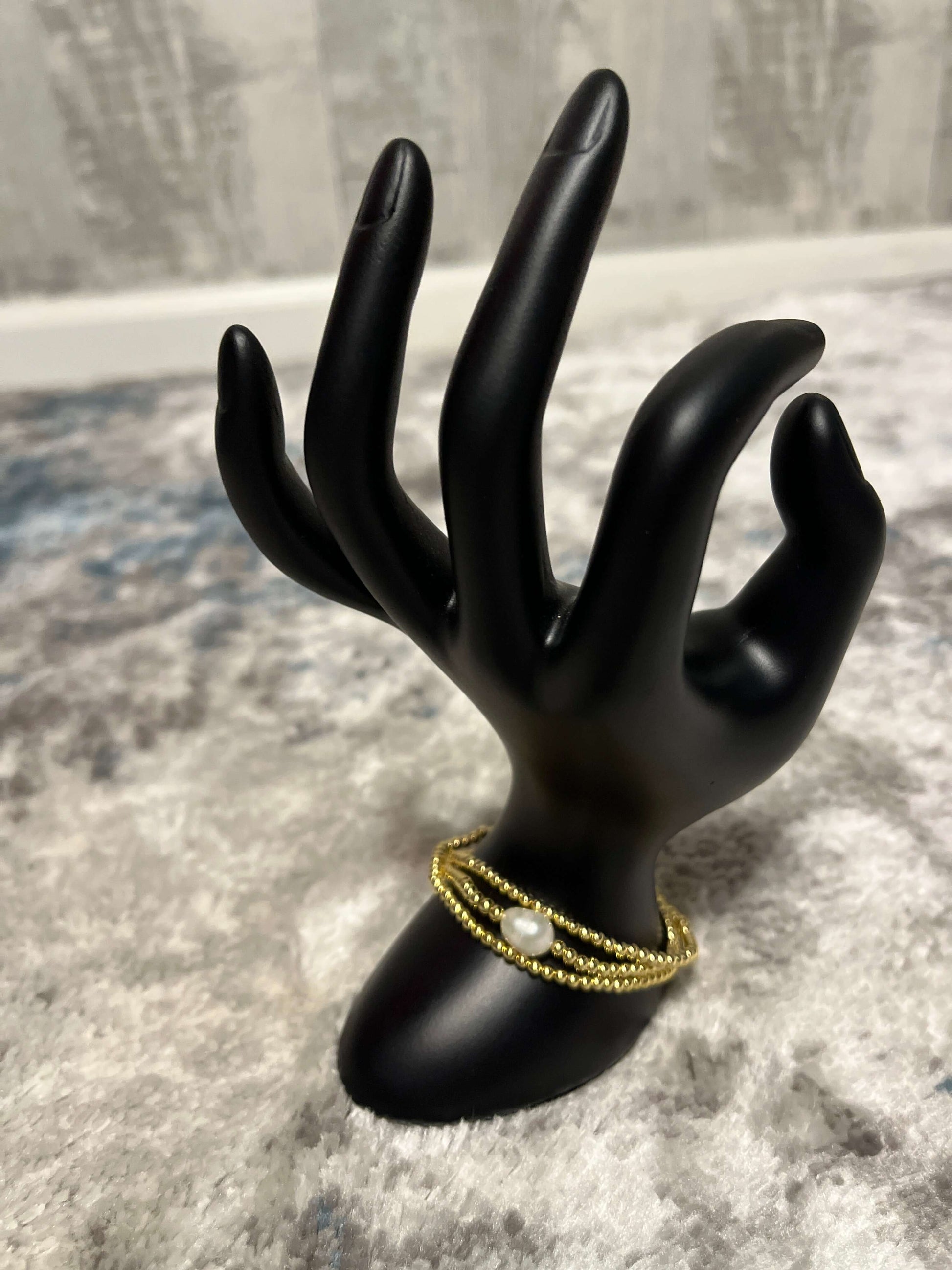 Bracelet accessories, accessory, apparel & accessories, gold beaded bracelet, gold beaded streatch bracelets, stackable bracelets, stretch bracelets